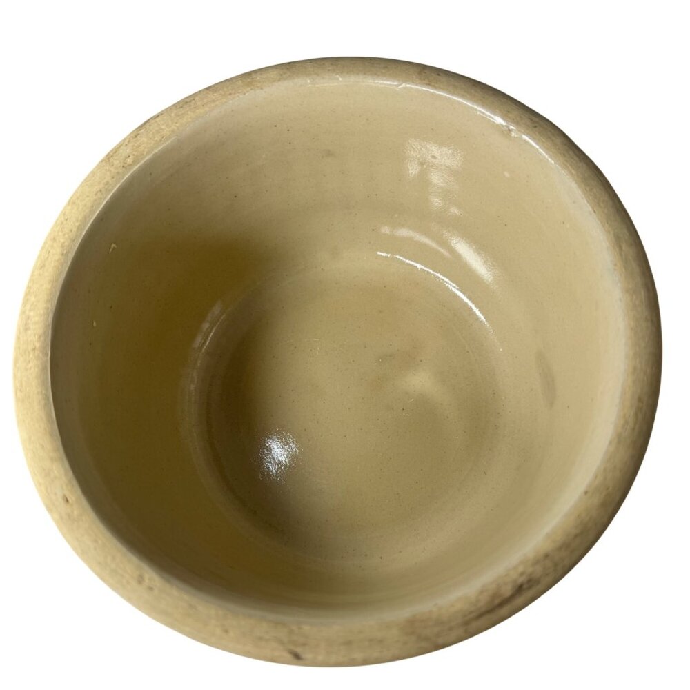 Redwing Spongeware Stoneware Bowl Speckled Vintage Ceramic 7" Diameter Crock A - Picture 2 of 12